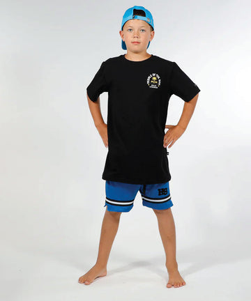 Hello Stranger People Of The Sun SS Tee - Black Yellow